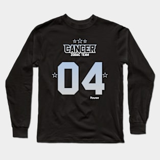 Zodiac Majesty Sport Cancer Team V3 Long Sleeve T-Shirt